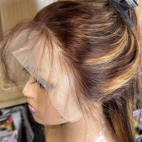 Lot 2072 ❤️NEW ❤️100% Human Hair HD Lace Front Wig 36” - Picture 2 of 10